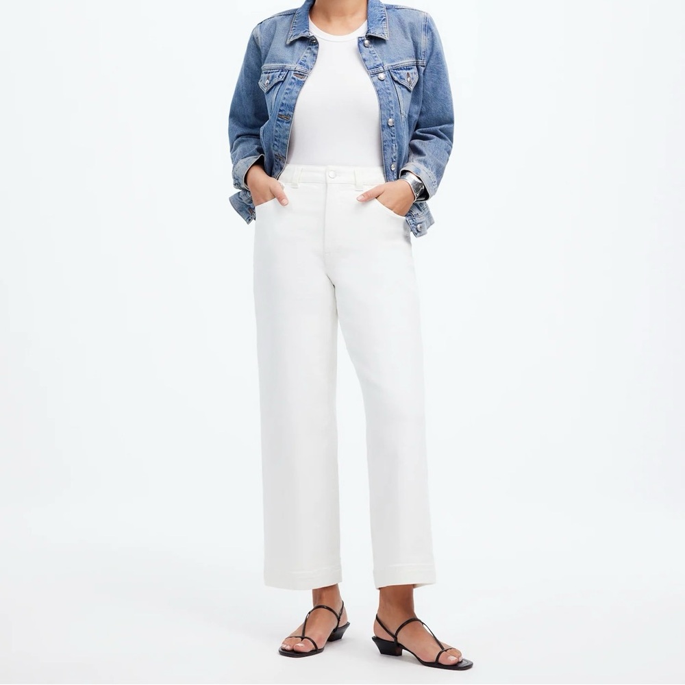 Madewell The Perfect Vintage Wide-Leg Crop Jean